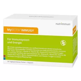 MYBIOTIK IMMUGY Envase combinado 30x2 g + 60 cápsulas, 1 P