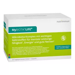 MYBIOTIK LIFE+ Envase combinado 30x1,5 g Plv.+60 Cáps., 1 ud