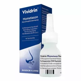 VIVIDRIN Mometasona spray contra la fiebre del heno 50 μg/spray 140SprSt., 18 g