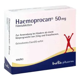 Haemoprocan 50 mg comprimidos recubiertos con película (100 piezas)