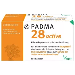 PADMA 28 cápsulas activas, 100 uds