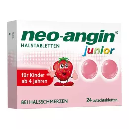 NEO-ANGIN Pastillas para la garganta para niños, 24 uds