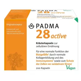 PADMA 28 cápsulas activas, 200 uds