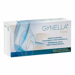 GYNELLA Supositorios vaginales Flora, 10 uds