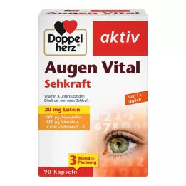 DOPPELHERZ Cápsulas activas Eye Vital Vision, 90 uds
