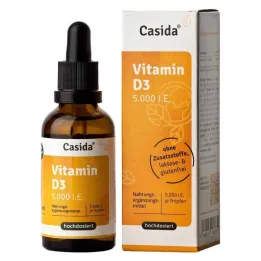 Gotas de vitamina D3 5000 UI, 50 ml