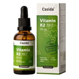 Gotas de vitamina K2 MK7 veganas, 50 ml