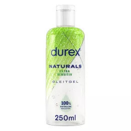 DUREX Lubricante natural a base de agua, 250 ml