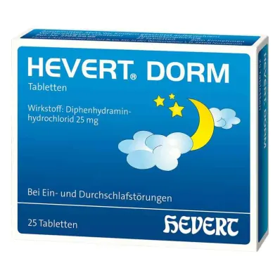 Pastillas Hevert Dorm (25 piezas)