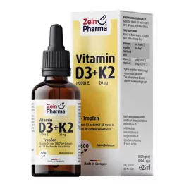 VITAMIN D3+K2 MK-7 gotas para uso oral, dosis alta, 25 ml