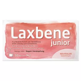 LAXBENE junior 4 g Neutral PLE Kdr.6 Lunes a 8 años, 30X4 g