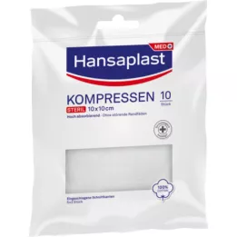 HANSAPLAST Compresas estériles 10x10 cm, 5X2 uds