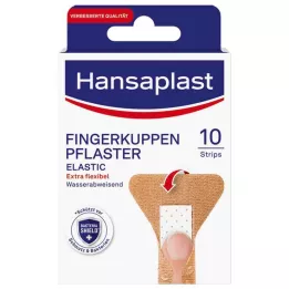 HANSAPLAST Tiras de yeso elásticas para las puntas de los dedos, 10 piezas