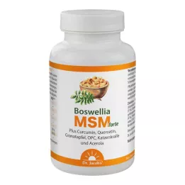 BOSWELLIA MSM Pastillas Dr. Jacob forte, 90 uds