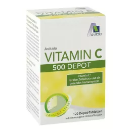 VITAMIN Comprimidos de liberación prolongada de C 500 mg, 120 uds