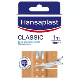 HANSAPLAST Yeso clásico 6 cm x 1 m, 1 ud