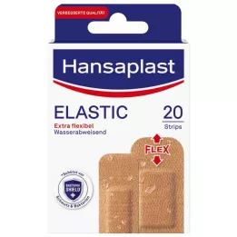 HANSAPLAST Tiras elásticas de yeso, 20 piezas