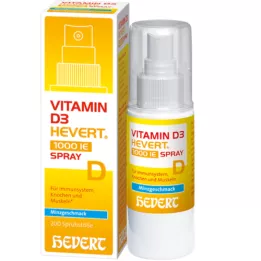 VITAMIN D3 HEVERT 1,000, es decir, spray, 30 ml
