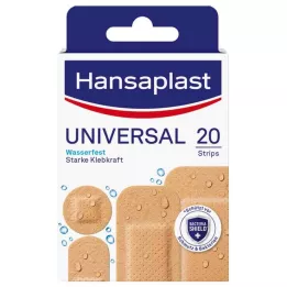 HANSAPLAST Tiras de yeso universales impermeables, 20 uds