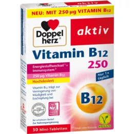 DOPPELHERZ Vitamina B12 250 tabletas activas, 30 pz