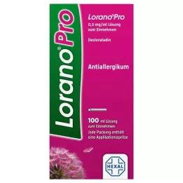 LORANOPRO Solución oral de 0,5 mg/ml, 100 ml