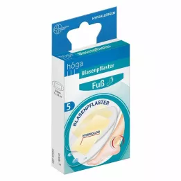 BLASENPFLASTER pie 3,8x7 cm alto, 5 pz
