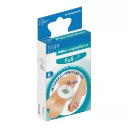 HÜHNERAUGENPFLASTER 2x7,5 cm de ancho, 6 uds