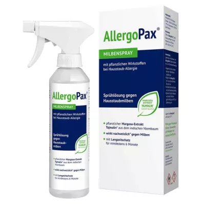 ALLERGOPAX Solución antiácaros en spray, 100 ml