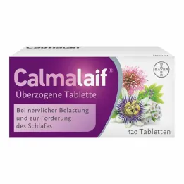Tabletas recubiertas de Calmalaif, 120 piezas