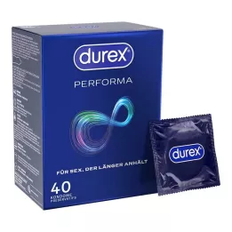 DUREX Condones Performa, 40 piezas