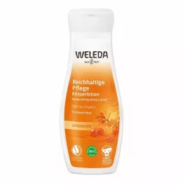 WELEDA Loción corporal rica en espino amarillo, 200 ml