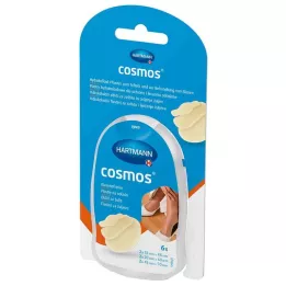 COSMOS Mezcla de tiritas para ampollas, 3 tamaños, 6 piezas