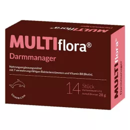 MULTIFLORA Bolsas Darmmanager, 14 piezas