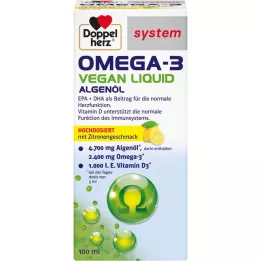 DOPPELHERZ Sistema líquido vegano Omega-3, 100 ml