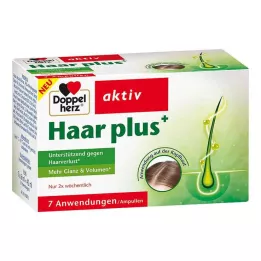 DOPPELHERZ Ampollas Hair plus, 7 uds