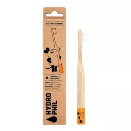 NACHHALTIGE Cepillo de dientes para niños Mouse Bamboo Orange Soft, 1 pieza