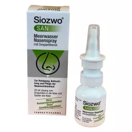 SIOZWO SAN Spray nasal de agua de mar con dexpantenol, 20 ml