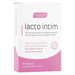LACTO INTIM Probiótico oral para vaginosis bacteriana, 20 uds