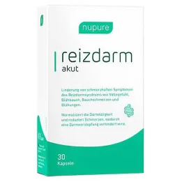 Nupure colon irritable agudo b. Cápsulas de dolor abdominal de flatulencia, 30 piezas