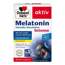DOPPELHERZ Tabletas de melatonina, 40 uds