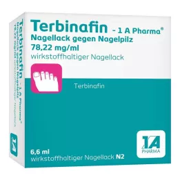TERBINAFIN-1A Pharma Nagell.g.Hongos en las uñas 78,22 mg/ml, 6,6 ml