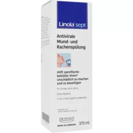 LINOLA enjuague de boca y garganta de septiembre, 375 ml