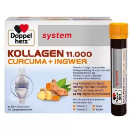 DOPPELHERZ Colágeno 11.000 Cúrcuma+Ingw.system TRA, 30x25 ml