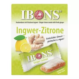 IBONS Caramelos masticables de jengibre y limón, 60 g