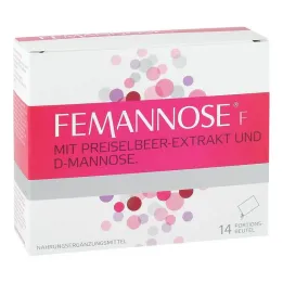 Bolsitas de gránulos de Femannose F, 14 piezas