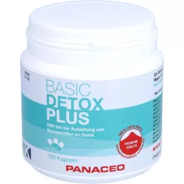 PANACEO Cápsulas Basic Detox Plus, 100 uds