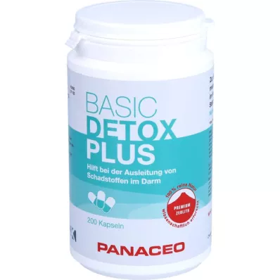 PANACEO Cápsulas Basic Detox Plus, 200 uds PANACEO Cápsulas Basic Detox Plus, 200 uds