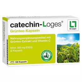 CATECHIN-Cápsulas de té verde Loges, 120 uds