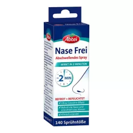 ABTEI Nase Frei Spray descongestionante de 2 minutos, 20 ml