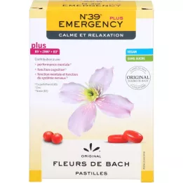 BACHBLÜTEN N.º 39 Emergency plus Pastillas, 48 g